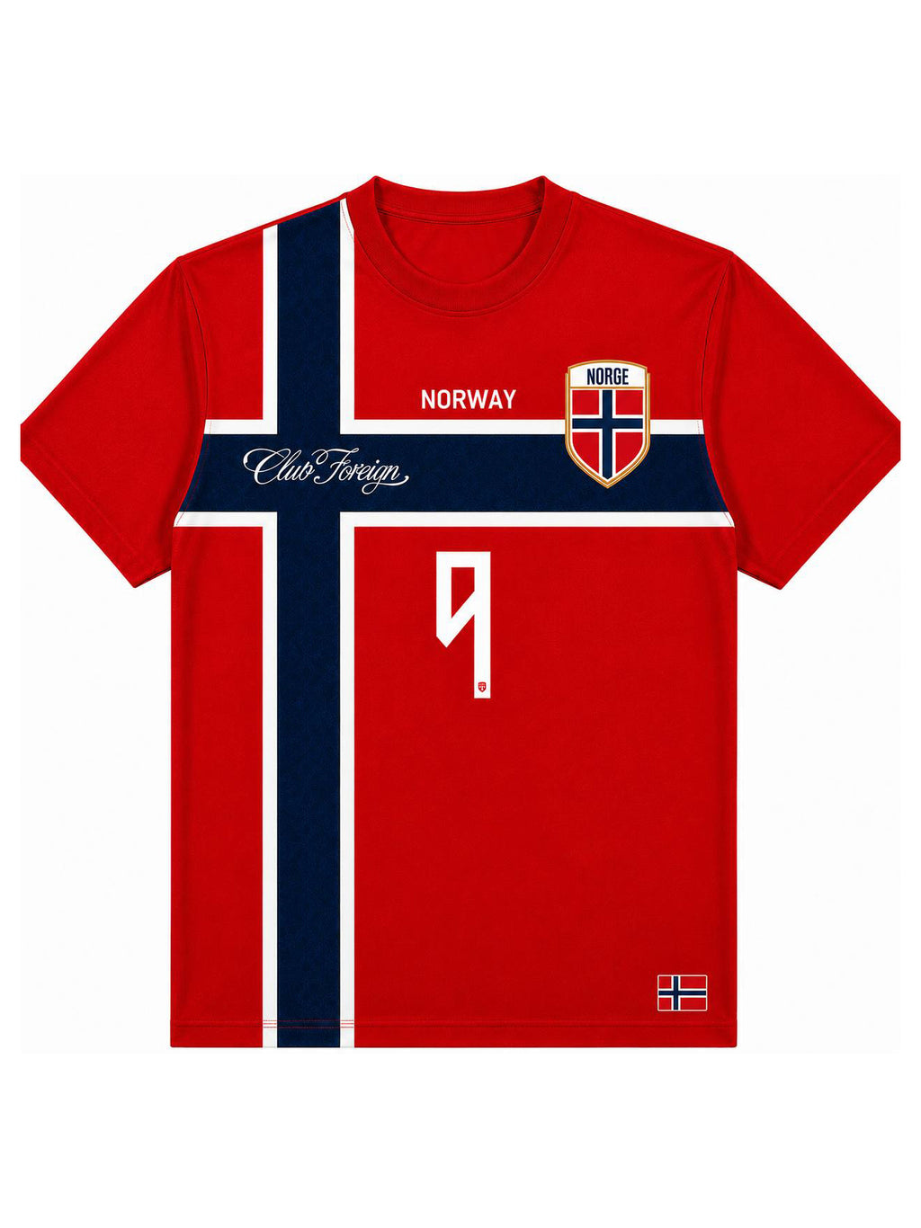 Club Foreign Norway Heritage Jersey Tee - Red