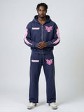 Diplomats "Wings" Sweatsuit – Stoned Acid Wash Blue
