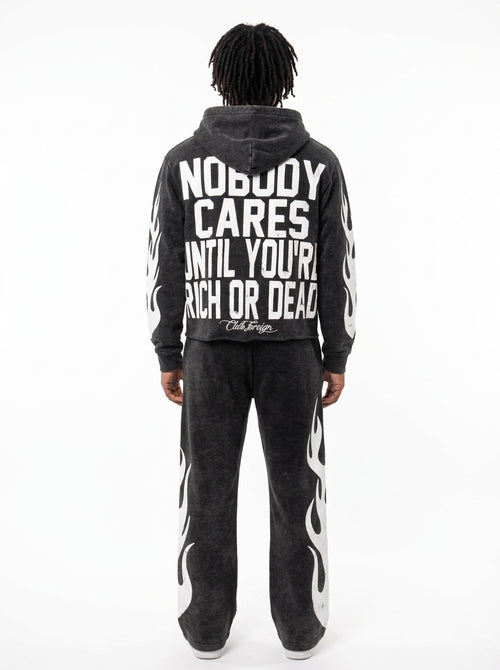 Club Foreign 2.0 "Rich or Dead" Sweatsuit – Пкун Acid Washed Set