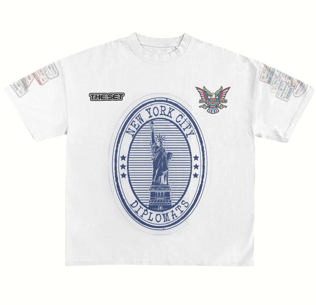 Diplomats SET "NYC Passport" – Arctic White / Navy