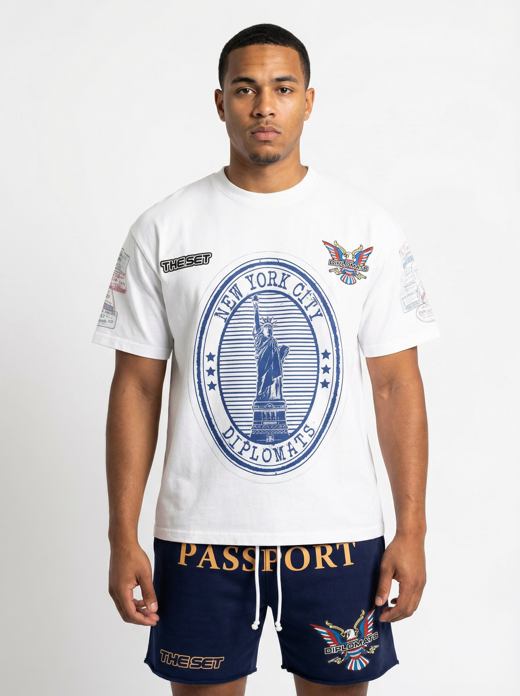 Diplomats SET "NYC Passport" – Arctic White / Navy