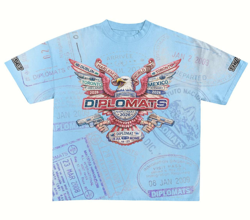 Diplomats SET: "Skyway Passport" – Electric Blue / Navy