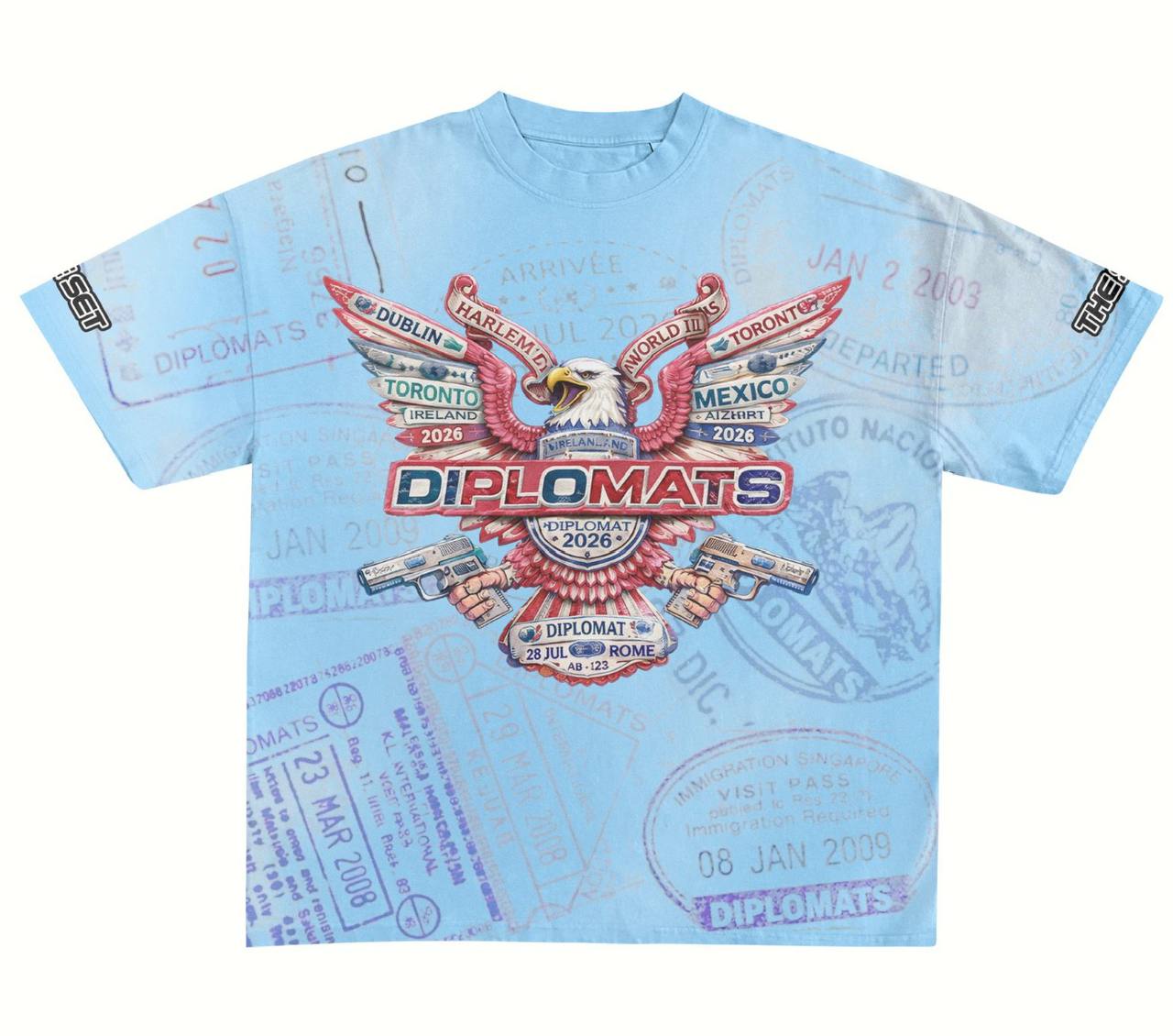 [COMING SOON] THE SET: "Skyway Passport" – Electric Blue / Navy