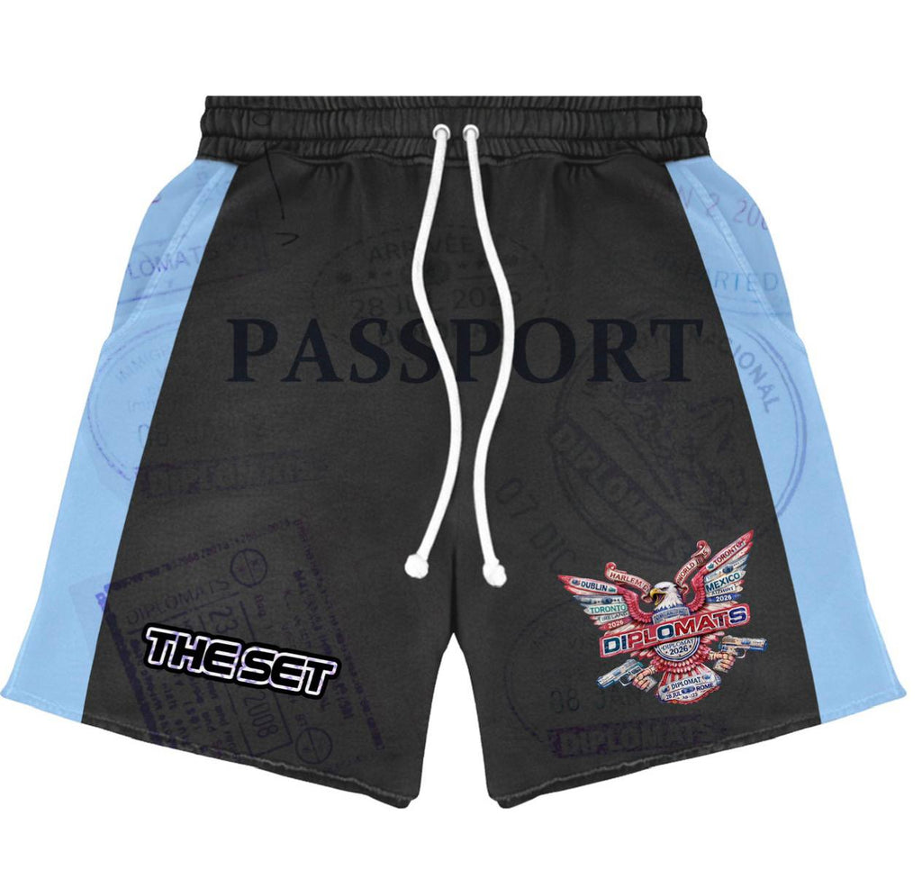 Diplomats SET: "Skyway Passport" – Electric Blue / Navy