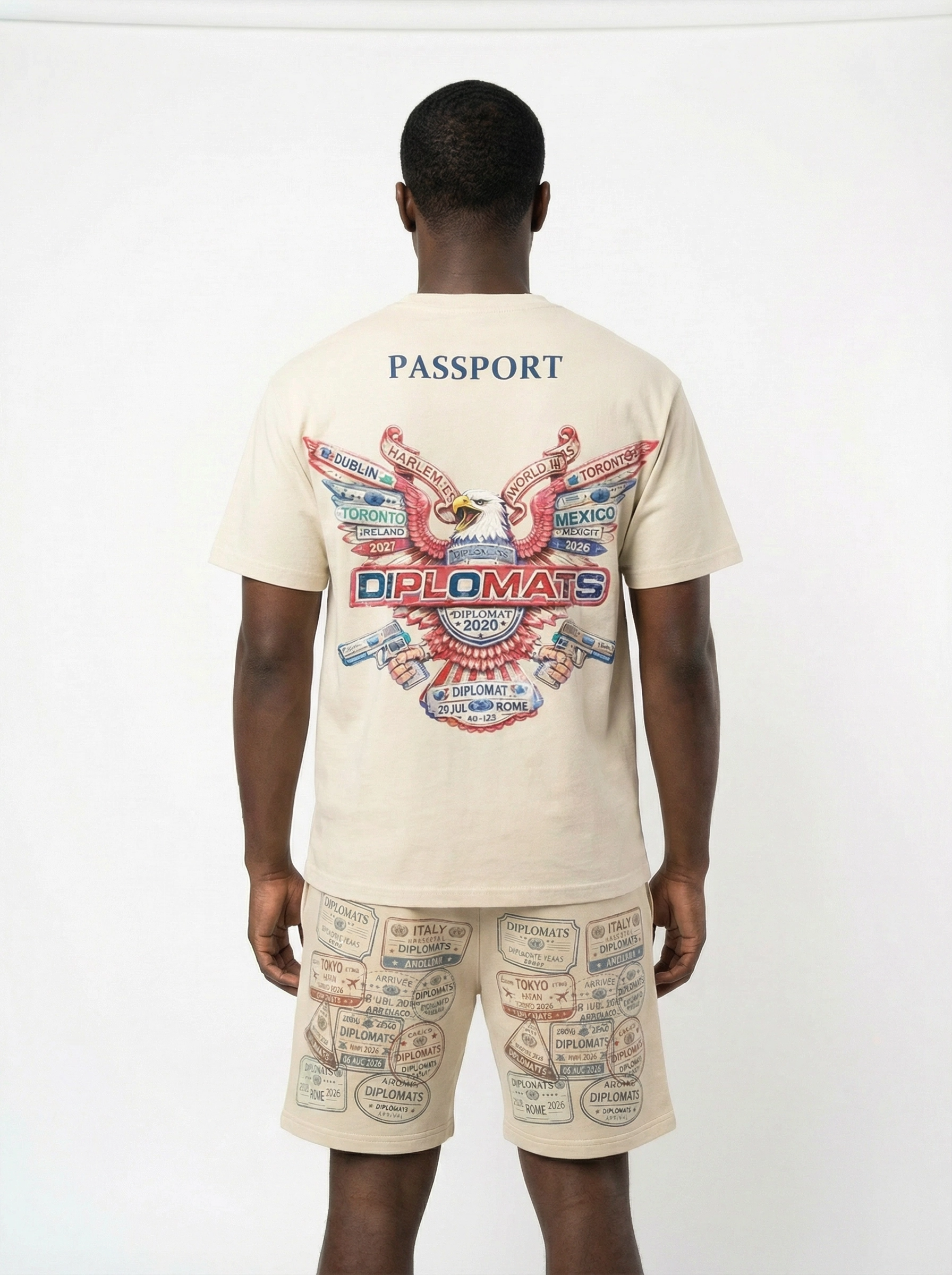 [COMING SOON] THE SET: "World Tour Passport" – Sand / Cream