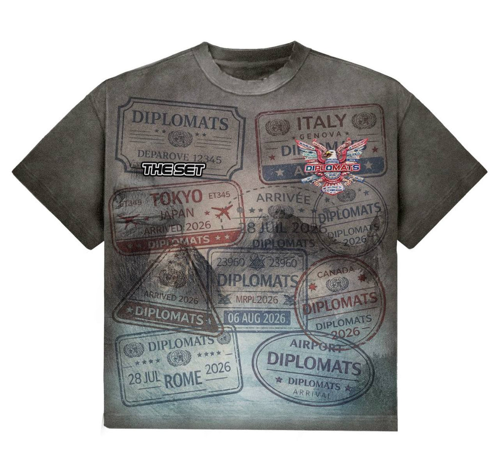 Diplomats SET: "World Tour Passport" – Smoke Grey