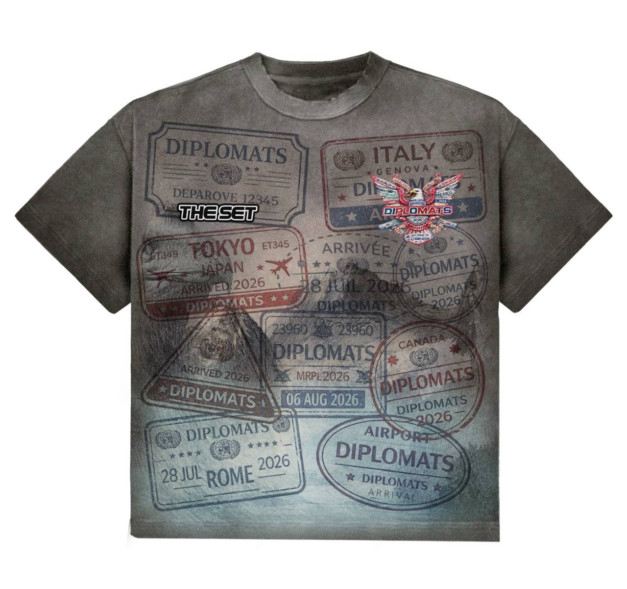 Diplomats SET: "World Tour Passport" – Smoke Grey