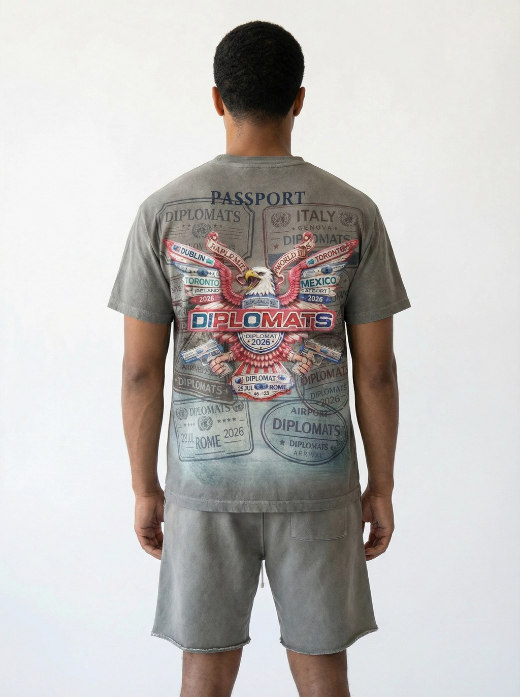 Diplomats SET: "World Tour Passport" – Smoke Grey