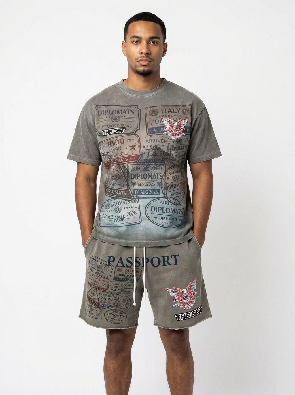 Diplomats SET: "World Tour Passport" – Smoke Grey