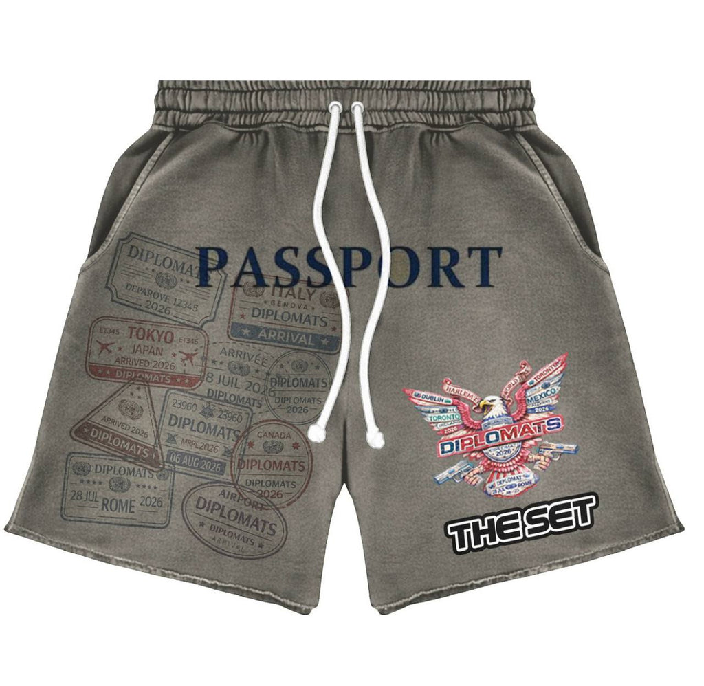 Diplomats SET: "World Tour Passport" – Smoke Grey