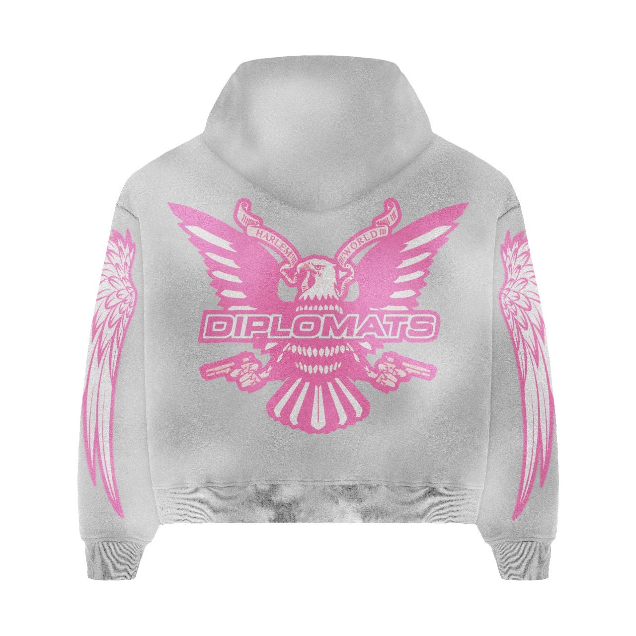 Club Foreign x Diplomats "Wings" Sweatsuit – Stoned Acid Grey