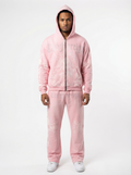 Club Foreign 2.0 "Pink Ruin" Sweatsuit – Acid Washed Set