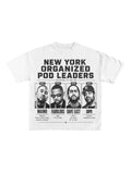 Let's Rap About It 'Organized Pod Leaders' Jumbo Graphic Tee