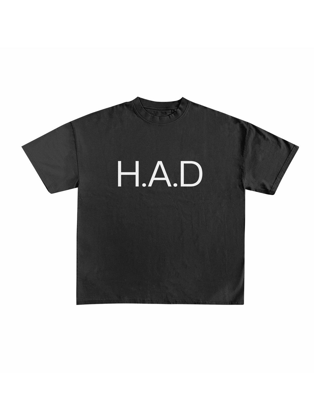 Let's Rap About It 'H.A.D' Heavyweight Graphic Tee - Vintage Black