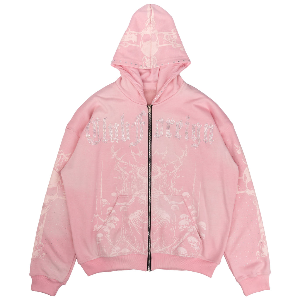 Club Foreign 2.0 "Pink Ruin" Sweatsuit – Acid Washed Set