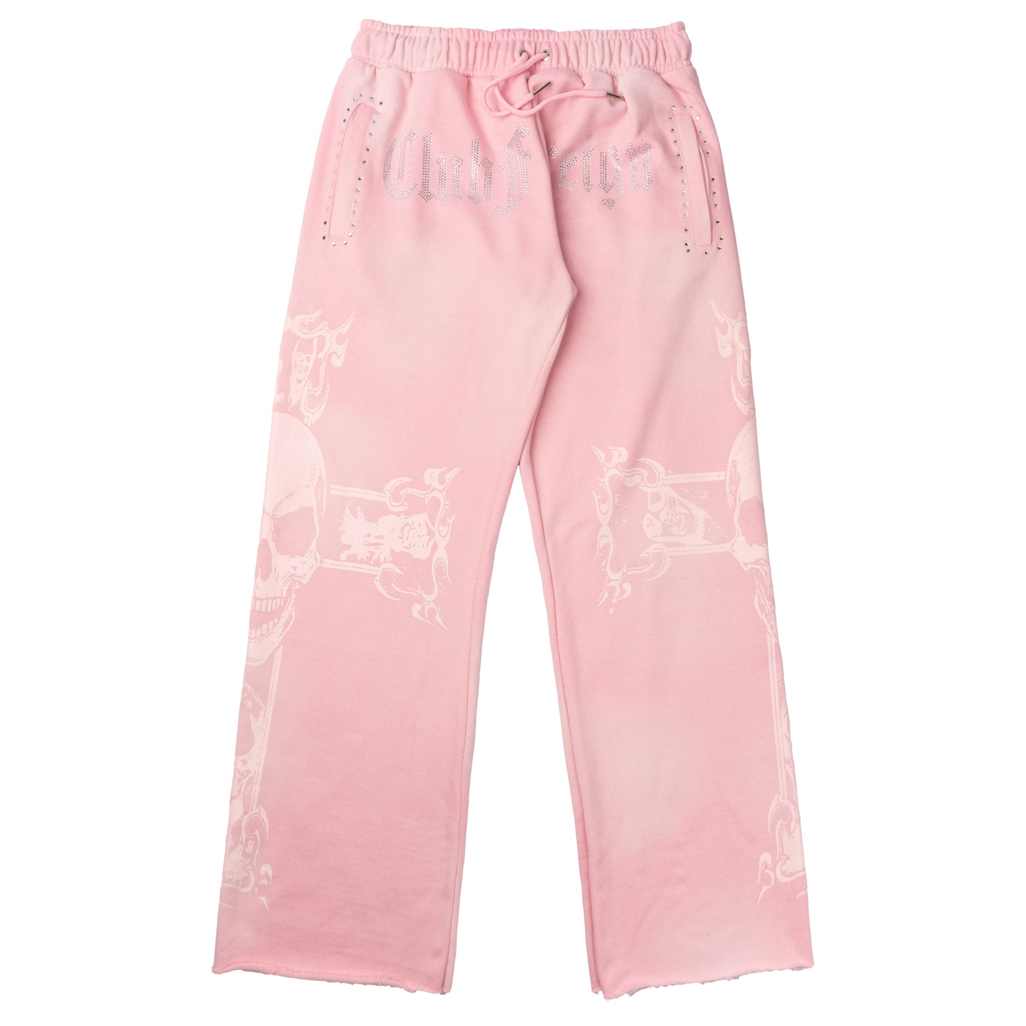 Club Foreign 2.0 "Pink Ruin" Sweatsuit – Acid Washed Set