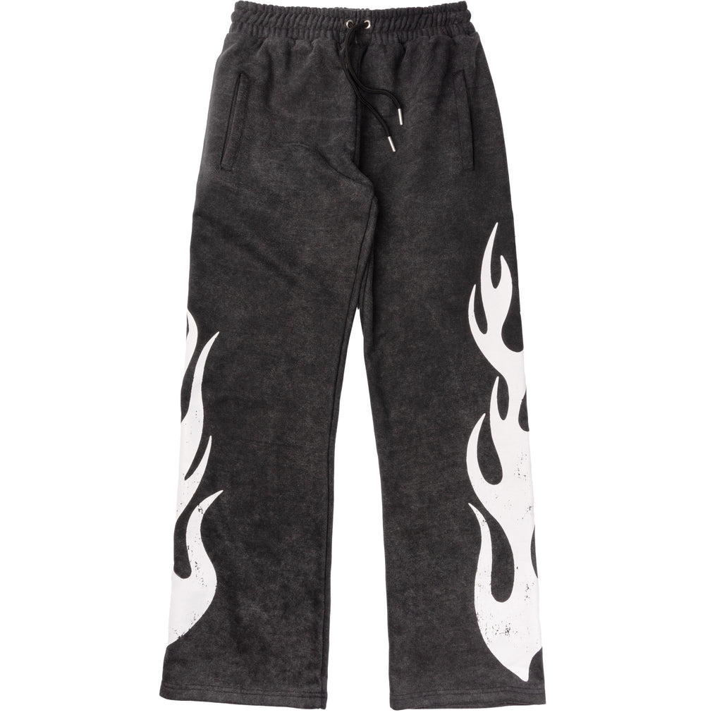 Club Foreign 2.0 "Rich or Dead" Sweatsuit – Black Acid Washed Set