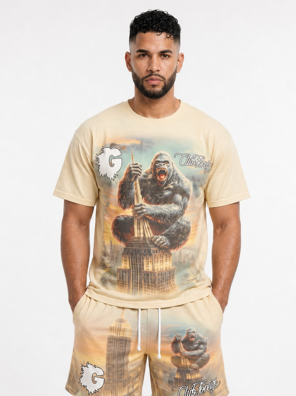 Club Foreign x Nems FYL "Gorilla City" Set – Washed Sand