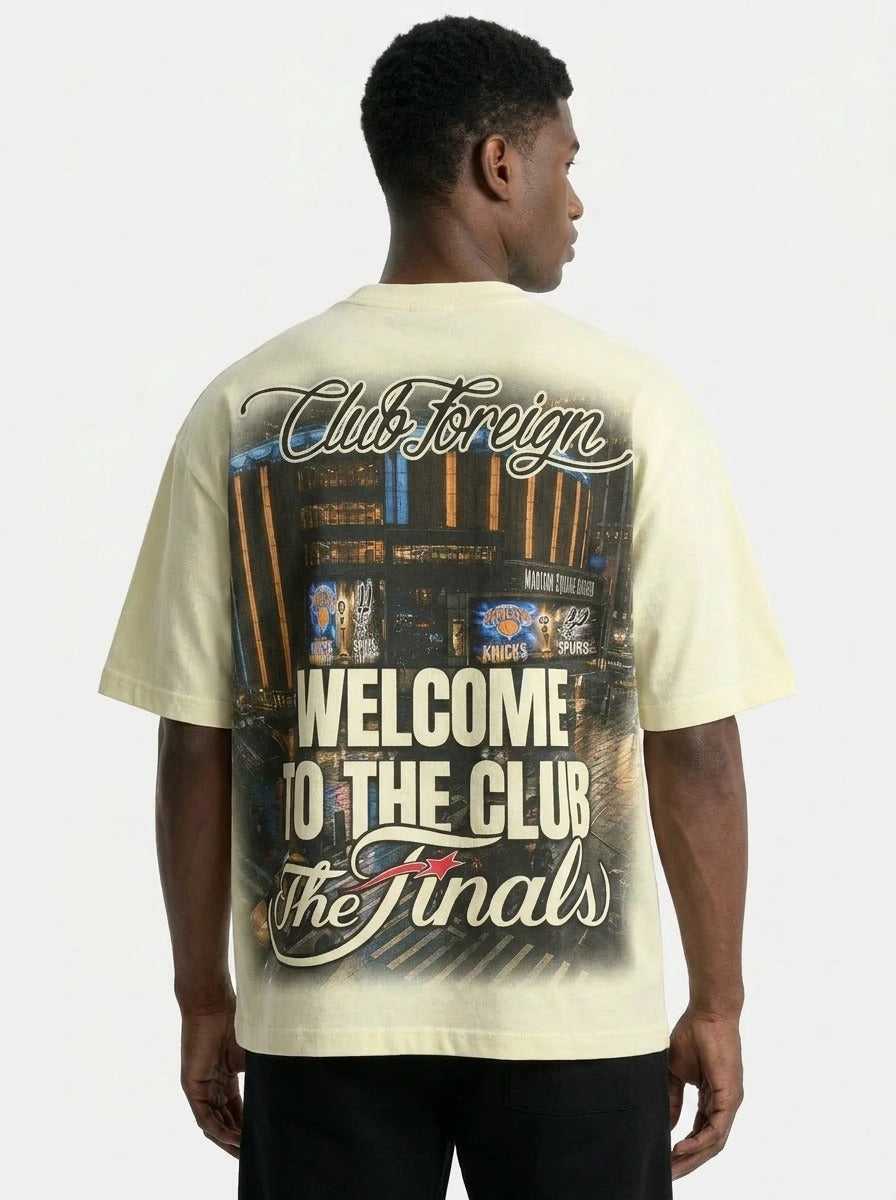 Club Foreign "Captain Clutch vs The Alien" Jumbo Print Tee