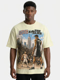 Club Foreign "Captain Clutch vs The Alien" Jumbo Print Tee