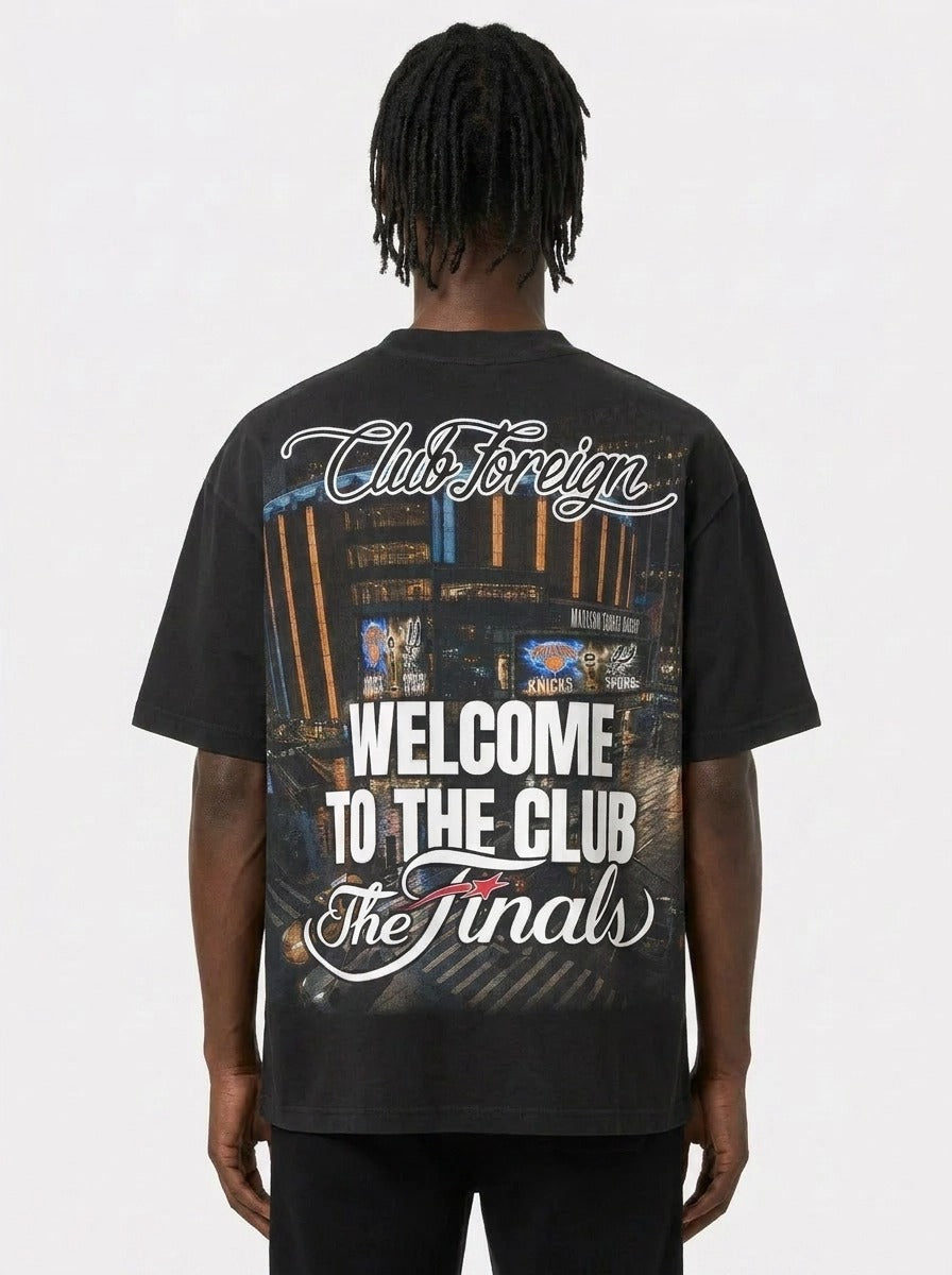 Club Foreign "Captain Clutch vs The Alien" Jumbo Print Tee