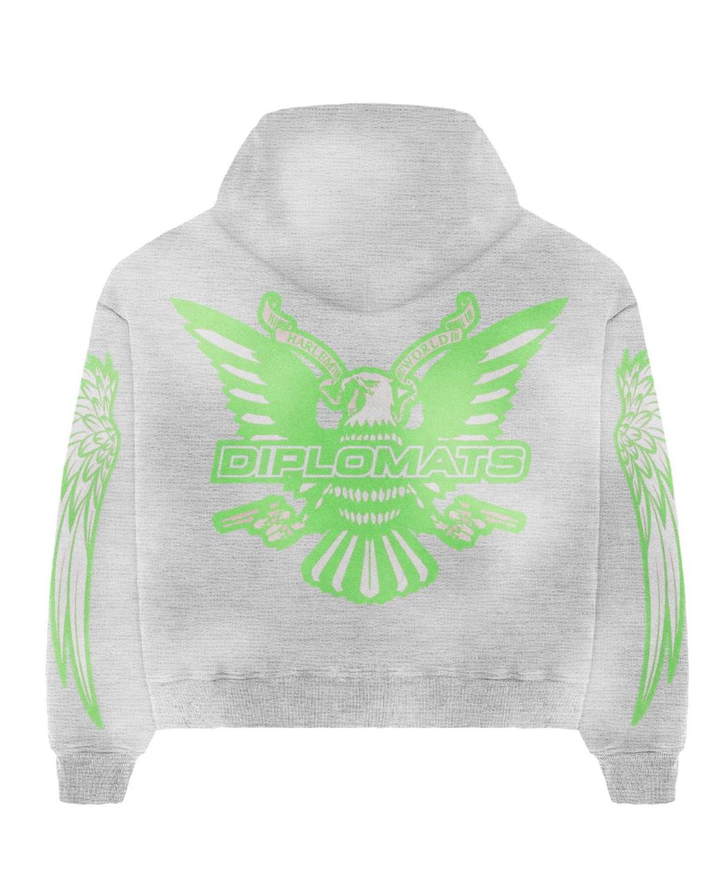 Diplomats "Electric Heritage" – Heather Grey / Neon