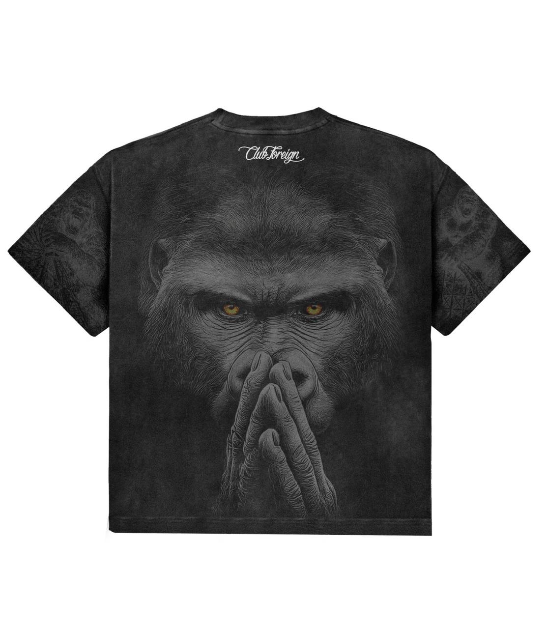 Club Foreign x FYL "Coney Island Gorilla" Set – Washed Black