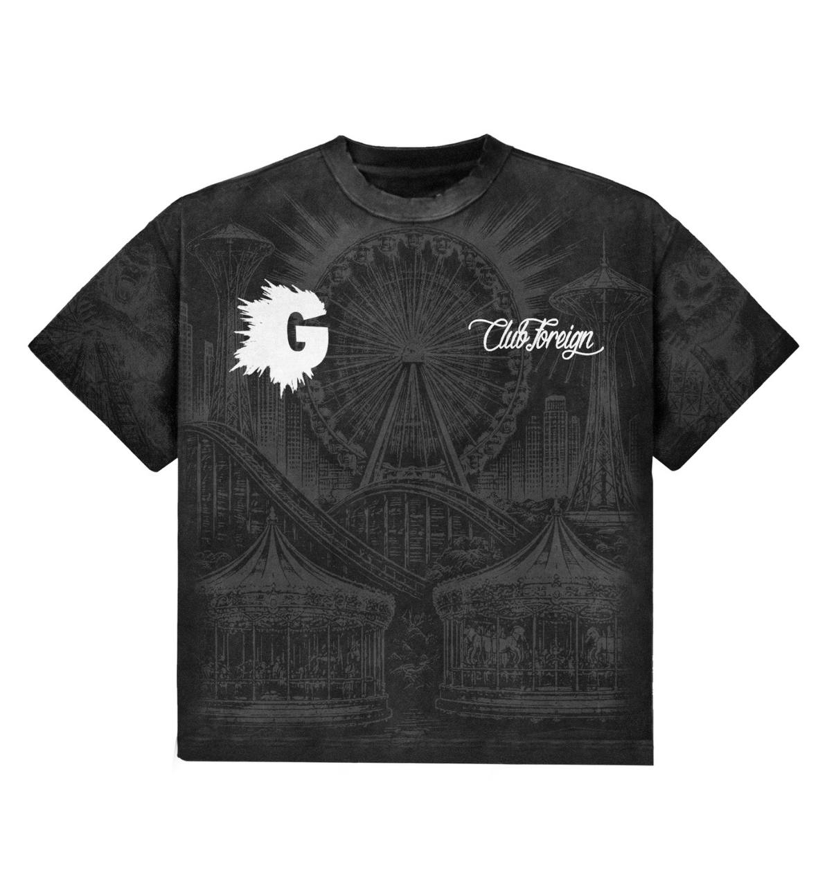 Club Foreign x FYL "Coney Island Gorilla" Set – Washed Black