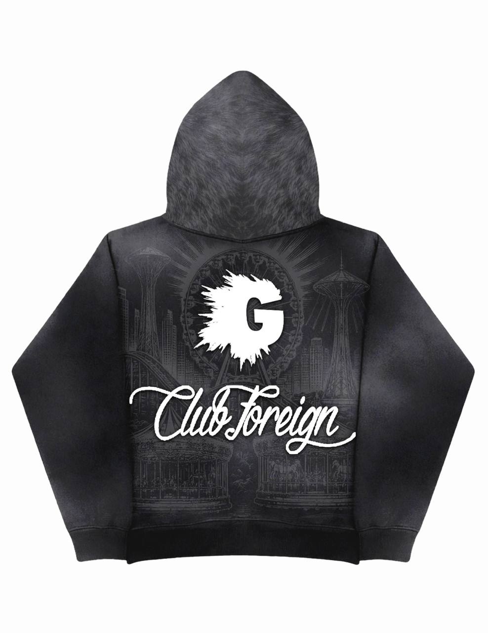 Club Foreign x Nems FYL Gorilla Full-Zip Hoodie | Coney Island