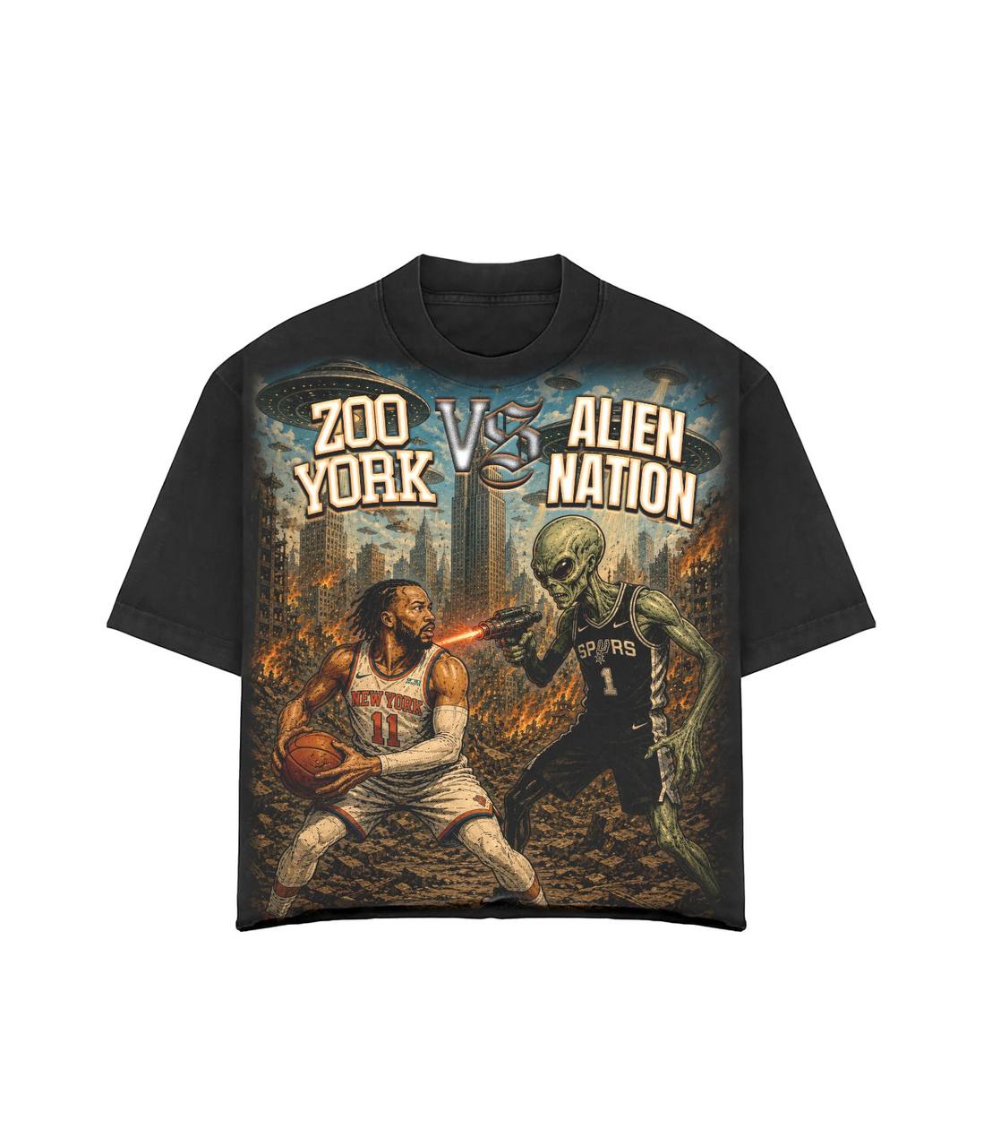 Club Foreign "Alien Nation" Jumbo Print Tee