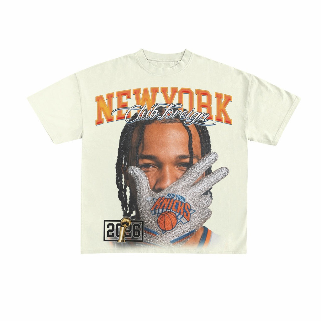 "Champions Club" 2026 NY Championship Tee – Cream