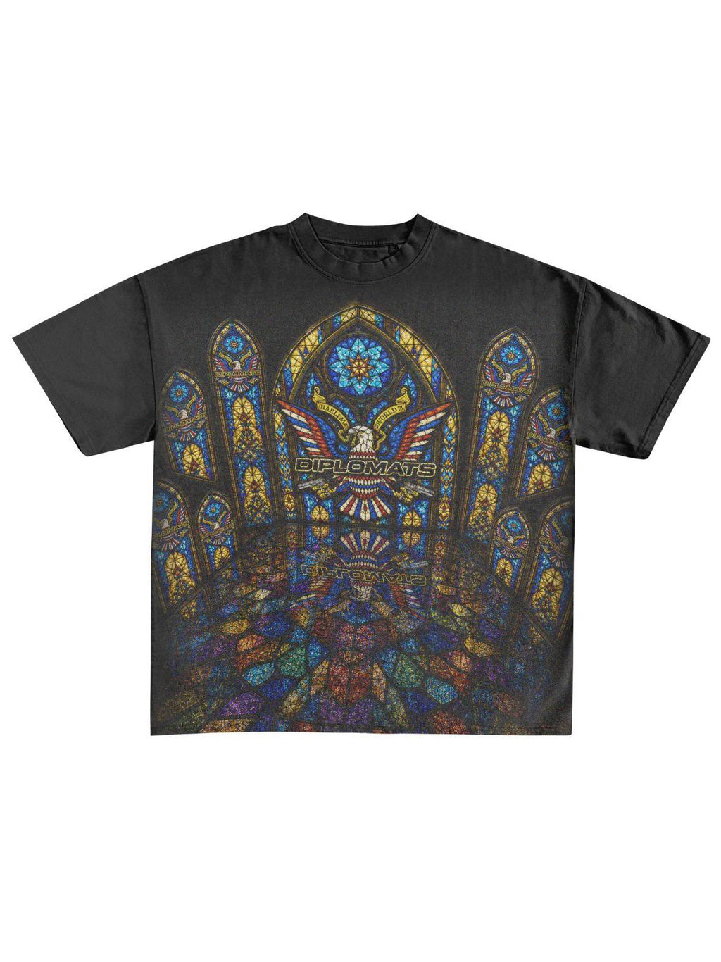 Diplomats "Church in the Wild" Heavyweight Graphic Tee - Vintage Black