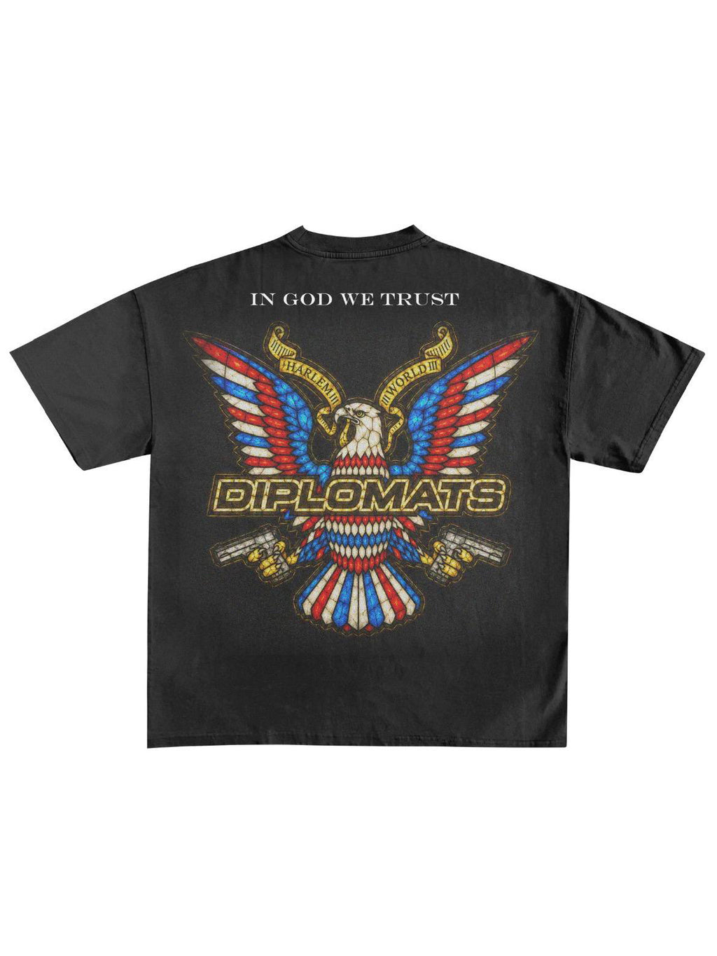 Diplomats "Church in the Wild" Heavyweight Graphic Tee - Vintage Black