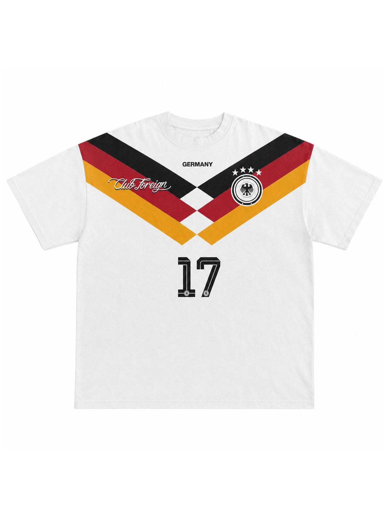 CLUB FOREIGN GERMANY HOMAGE TEE – ULTRA WHITE